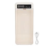 Gsycle Boîte de Verrouillage de téléphone chronométrée, Prison de téléphone à Verrouillage Automatique (Beige)