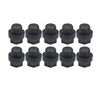 Gsycle Bouet de Tuyau de Pompe à Piscine 10pcs, 1/4 Pouce Plastic en Caoutchouc Bouchon de vidange de Piscine Accessoires pour l'amélioration de l'entretien des Maisons