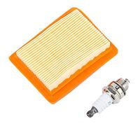 Gsycle Brushcutter Air Filter Service Kit, Plastique Plaquer la Bougie d'allumage Filtre de Carburant Filtre de Carburant Pièces Brushcutter Pièces pour FS120 FS200 et FS250