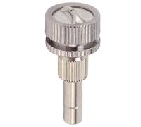 Gsycle Buse de brumisation en Laiton, 6 mm G1/2 en Forme d'éventail, buse de brumisation Basse Pression pour Irrigation de Jardin, connecteur Rapide pour système de Refroidissement