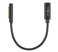 Gsycle Câble De Chargement 1/2/Rt, Câble De Chargement Surfaces vers USB C, Chargeur USB C pour Surfaces, Câble Adaptateur pour Ordinateur Portable pour Moniteurs