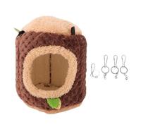Gsycle Cage de Hamster cachée, Cage de hamac de Hamster Souple Semi-fermée Suspendue pour Petit Animal de Compagnie pour Mini Animal de Compagnie Sugar Glider Chinchilla