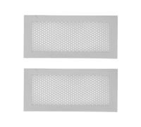 Gsycle Couvercles d'aération en Silicone à l'épreuve des bébés, registre de Sol de Ventilation sûr, Couvercle d'aération pour Coup de Pied, Protection d'aération pour Plafond Mural, (Grise)