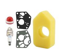 Gsycle Ensemble de Joint de Bougie d'allumage du Filtre à air, Filtre à air des pièces de Remplacement de la pelouse Kits de réglage de la Tondeuse pour 795083 698369 694394