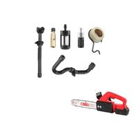 Gsycle Kit de Filtre de Tuyau de Carburant d'engrenage à vis sans Fin de Pompe à Huile de tronçonneuse, pièces de Rechange de tronçonneuse de Pompe à Oli de tronçonneuse pour MS180 MS170