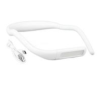 Gsycle Lampe de lecture de cou, luminosité de couleur réglable et Flexible, lampes de lecture pour livres de Camping (Blanco)