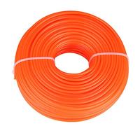 Gsycle Ligne de Tondeuse à pelouse, 3 mm Round Nylon Wacker String String Grass Trimmer Line Wacker Accessoires pour la pelouse de Jardin en Plein air (50m / 164ft)