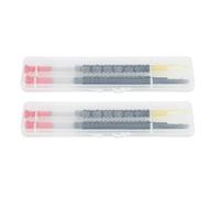 Gsycle Lot de 2 boîtes d'aiguilles de greffe pour Abeilles, Outils de greffe Mobiles en Plastique Noir pour l'apiculture, équipement d'élevage de Reines pour Apiculteur