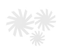 Gsycle Lot de 3 gabarits de Couture 8 Pouces, 12 Pouces et 15 Pouces, Panier de Rangement en Spirale tissé en Pet, règle de découpe, modèles de Panier pour patrons de Couture, Artisanat