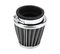 Gsycle Motorcycle Air Filtre, Universal Motorcycle Air Filter Filtre Nettoyer Performance Performance Performas with Rajussible Clamp Fit pour la Plupart des Motos (42MM)