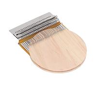 Gsycle Outil de tissage de cadre, outil de tenture en bois pratique Darning Weave Weave Hand Craft Weaving Machine de réparation de jeans Chaussettes de vêtements