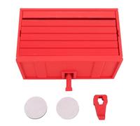 Gsycle Porte-clés de garage de voiture, crochet à clé mural interactif, organisateur de clés mural de garage de voiture, cintre de clé de garage avec porte d'ouverture pour entrées (B)