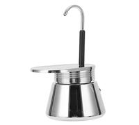 Gsycle Pot à moka à bec unique de 200 ml, cafetière classique en acier inoxydable pour café au lait, machine à café portable d'extérieur pour la maison et le bureau (50ml)