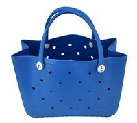 Gsycle Sac fourre-Tout de Plage, Sac en Toute sécurité Multifonction Multifonction avec Un Sac fourre-Tout Ouvert Portable de Conception de Trous Ronds Portable pour extérieur (Bleu)