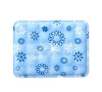 Gsycle Tapis rafraîchissant d'été pour Animaux de Compagnie, Coussin de Glace Doux et épais pour Chat et Chien, Coussin Frais pour Dormir dans Une Caisse, Un chenil, Une Voiture, Un (S)