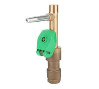 Gsycle Vanne d'admission à Eau d'irrigation, G1 Pouces 32 mm Copper Valves de coupleur Rapide Garden Outils d'irrigation avec Fil féminin Masculin pour Cour