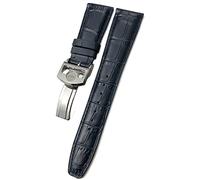 GSZCCZS 20 mm 21 mm 22 mm Band de montres de vache remplacement pour IWC Portugieser Porotfino Family's Watches Strap Pliage Backle