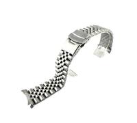 GSZCCZS Band de montre en acier inoxydable de montre Diver pour les accessoires de bracelet de bracelet de remplacement (D, 20 mm)