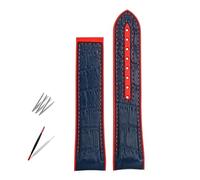 GSZCCZS Bands de montre en silicone en caoutchouc pour Omega Seamaster 300 Speedmaster Strap Watchband Moon Watch Strap 20 mm 22 mm