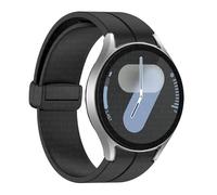 GSZCCZS Bangle d'origine en silicone pour Galaxy Watch 6 Cassic 43 mm 47 mm 5pro 45 mm Watch Fe 4 5 6 7 40 44 mm Bracelet de boucle magnétique Bracelet