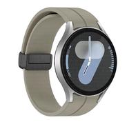 GSZCCZS Bangle d'origine en silicone pour Galaxy Watch 6 Cassic 43 mm 47 mm 5pro 45 mm Watch Fe 4 5 6 7 40 44 mm Bracelet de boucle magnétique Bracelet