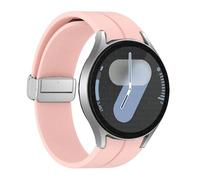 GSZCCZS Bangle d'origine en silicone pour Galaxy Watch 6 Cassic 43 mm 47 mm 5pro 45 mm Watch Fe 4 5 6 7 40 44 mm Bracelet de boucle magnétique Bracelet