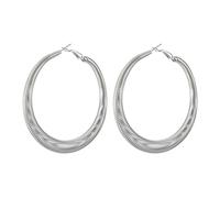 GSZCCZS Bijoux Boucles d'oreilles pour Femmes, Mode Coréenne Grande Hyperbole Géométrique Femmes Boucles d'oreilles Créoles Étoile Ronde Coeur Irrégulier Alliage Bijoux Cadeaux pour Petite Amie,