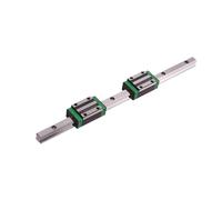 GSZCCZS Bloc Coulissant à roulement linéaire, 1 pièce, Rail de Guidage linéaire HGR30 Longueur 500mm + 2 pièces HGH30CA Blocs coulissants linéaires étroits