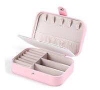 GSZCCZS Boîte de Bijoux Boîte de Bijoux Affichage Multifonction pour Les Anneaux Collier d'oreille Collier en Cuir Matériau Souple Femme Box Boîte de Rangement Boîte de Rangement