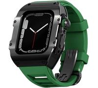 GSZCCZS Boîtier de montre en acier inoxydable RM Kit de mod de sangle en caoutchouc à fluor , pour Ultra 8 49 mm Bandon d'exercice Titanium Bezels Titanium , pour les femmes et les hommes