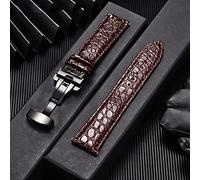 GSZCCZS Bracelet à ceinture de poignet doux universel confortable STRAPE DE MONTRATION DE TROUVEUR VOLIQUE VÉRIEUX 16/18/20/22 mm Bande de boucle + outil (orange, 20 mm)