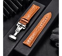 GSZCCZS Bracelet à ceinture de poignet doux universel confortable STRAPE DE MONTRATION DE TROUVEUR VOLIQUE VÉRIEUX 16/18/20/22 mm Bande de boucle + outil (D, 22 mm)