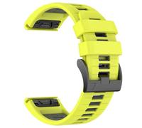 GSZCCZS Bracelet de montre 26 mm pour Fenix 7X Pro/7X/6X/6X Pro/5X/5X Plus/3/Fenix 3 HR, bracelet en silicone souple à ajustement rapide de 26 mm