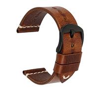 GSZCCZS Bracelet de montre vintage fait main en cuir de vachette 20 mm, 21 mm, 22 mm, 23 mm, 24 mm, 23mm