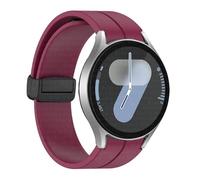 GSZCCZS Bracelet en silicone d'origine pour Galaxy Watch 6 Cassic 43 mm 47 mm 5Pro 45 mm Watch FE 4 5 6 7 40 44 mm Boucle magnétique Bracelets de montre, For Watch 5 Series