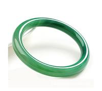 GSZCCZS Bracelet rond Agate Jade Grass Kind Kind Exquis Brangle Blean Bijoux Decoration Crafts Accessoires (54-56 mm)