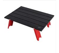 GSZCCZS Camp Table Camping Mini Table Pliable Portable pour Pique-Nique extérieur Barbecue Table Volent Ultra Light Ordining Bed Lit Aluminium (Couleur: B