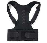 GSZCCZS Correcteur de Posture L'accouchement supporte la Courroie de la Courroie de la Courroie de Support arrière pour la Posture de l'épaule (Couleur: Noir, Taille: Code XL)