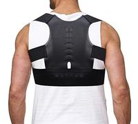 GSZCCZS Correcteur de posture magnétique pour le haut du dos Noir XL