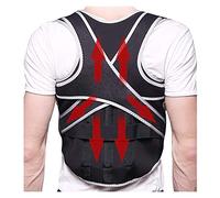 GSZCCZS Correcteur de posture pour homme et soutien de la colonne vertébrale pour améliorer la mauvaise posture du dos, des épaules, du cou, soulagement de la douleur lombaire réglable, taille L