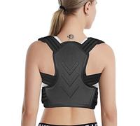 GSZCCZS Correcteur de posture réglable Corset Ceinture dorsale Support lombaire Ceinture de soutien droite Anti-Bossu (couleur : noir, taille : code L) (code noir)