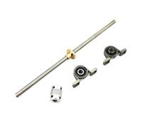 GSZCCZS Ensemble de Rail Guide de vis de Plomb 3D 3D 150 200 250 300 400 500 mm KP08 Pouire Vertical 5x8 Écrou de couplage (500 mm)