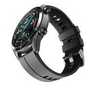 GSZCCZS Galaxy Watch 46 mm Watch 3 45 mm/pour GT/GT 2 (46 mm). Bracelet en silicone de 22 mm. Accessoire de bracelet de montre, noir