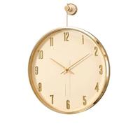 GSZCCZS Horloge Murale opérée d'horloges murales Rondes Simples de Style de Mode de Mode Simple pour la Maison/Bureau/école/Salon Non coche