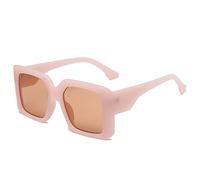 GSZCCZS Lunettes de soleil rétro à monture large pour hommes et femmes Photographie de rue Vacances en plein air Lunettes de soleil décoratives (couleur : B, taille : moyen), E, Medium