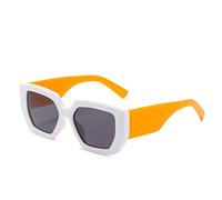 GSZCCZS Lunettes de soleil tendance rétro pour hommes et femmes Photographie de rue Vacances en plein air Plage (couleur : H, taille : moyen), a, Medium