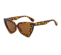GSZCCZS Lunettes de soleil triangulaires vintage pour femmes, décoration de mode, lunettes de soleil rétro, lunettes de soleil pour hommes, lunettes triangulaires décontractées, C4., Taille unique