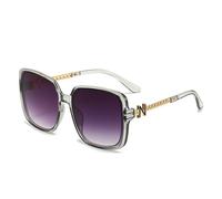 GSZCCZS Lunettes de soleil vintage pour homme et femme Hip Hop Party Lunettes de soleil, gris, Taille unique
