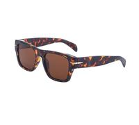 GSZCCZS Lunettes de soleil vintage pour homme Uv400, Léopard de thé, Taille unique
