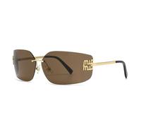 GSZCCZS Lunettes de soleil vintage surdimensionnées pour femme, 2, Taille unique